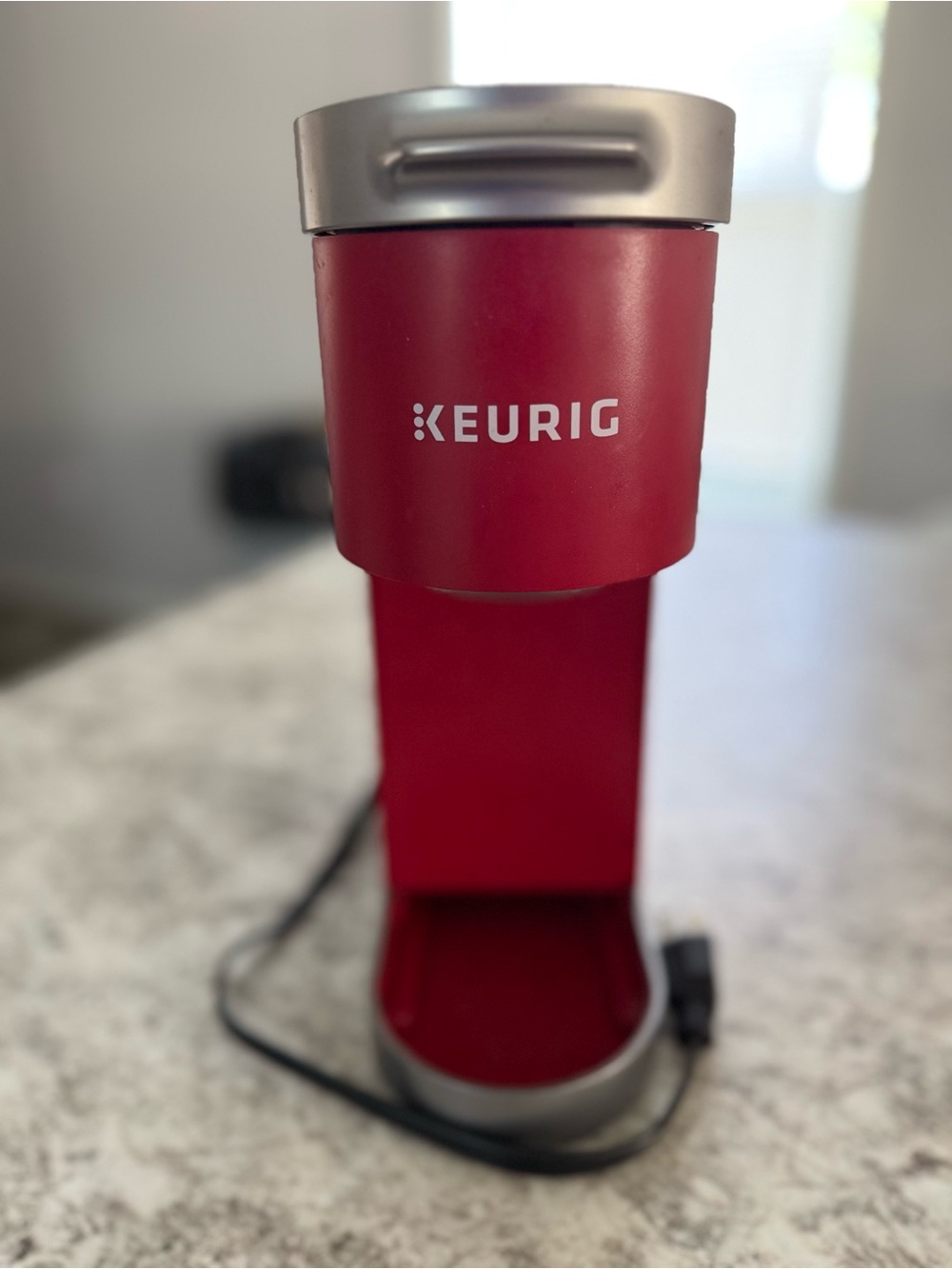 Keurig K-Mini Red Single Serve Coffee Maker Tested & Working